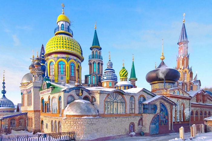 Kazan, thủ đô và thành phố lớn nhất của Cộng hòa Tatarstan - Đường sắt xuyên Siberia