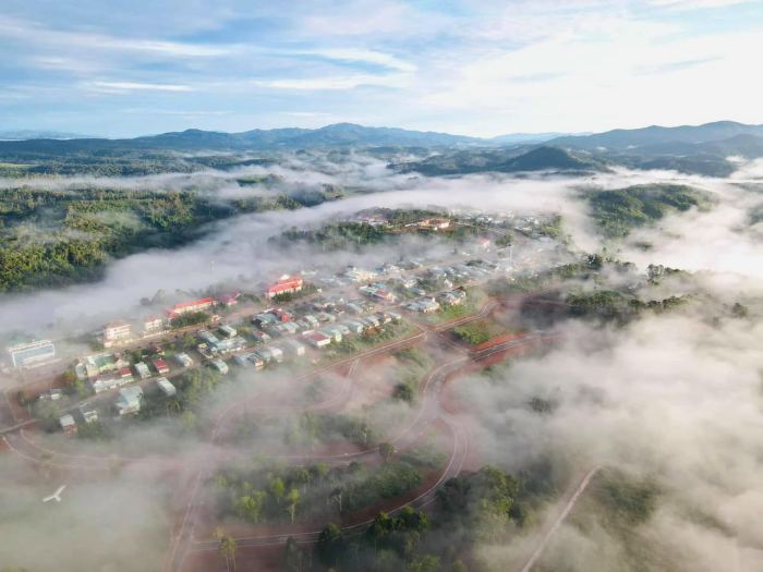 săn mây làng Viring Măng Đen 