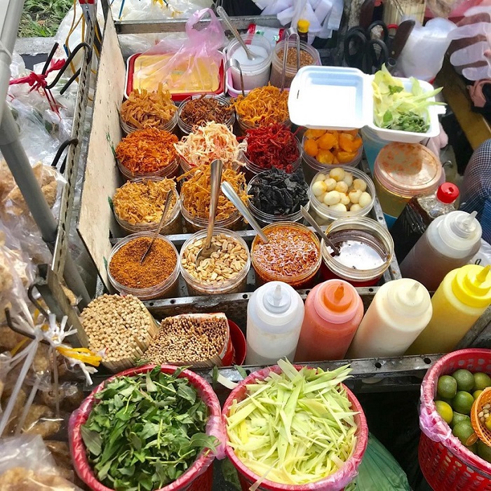 quán ăn vặt ngon ở Hà Tiên  - Bánh tráng Lý MI