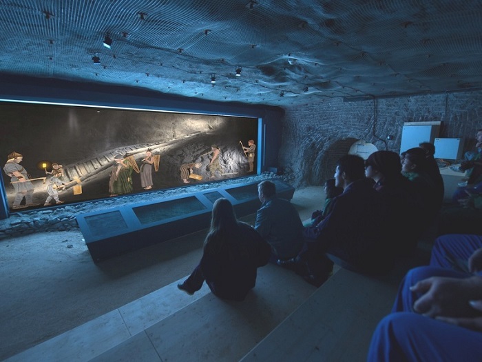 Rạp chiếu phim ở mỏ muối Salzwelten Áo