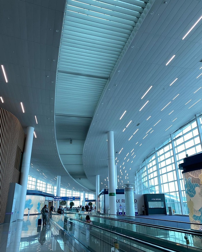 Sân bay quốc tế Incheon cũng là sân bay nổi tiếng châu Á