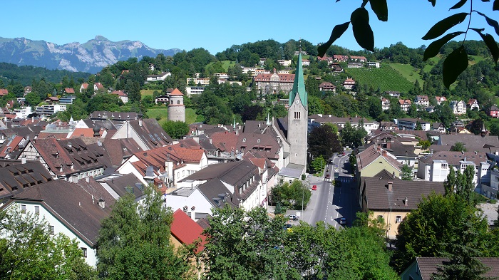 Thị trấn Feldkirch Áo