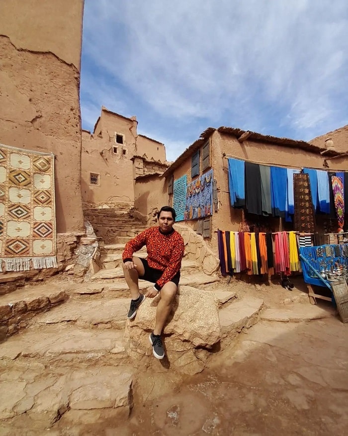 Sống ảo ở thị trấn Ait Benhaddou Maroc