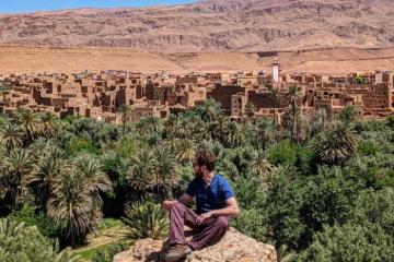 Thung lũng Draa Maroc: lối vào sa mạc Sahara