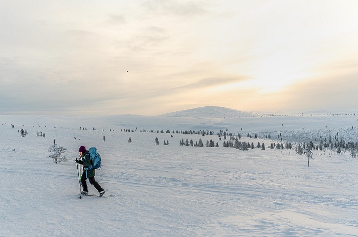 Trượt tuyết băng đồng là hoạt động thú vị ở vườn quốc gia Urho Kekkonen