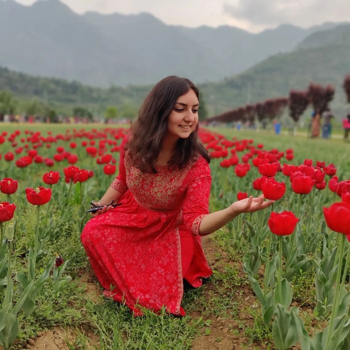 Srinagar  là vườn hoa tulip đẹp trên thế giới mà bạn nên một lần ghé thăm