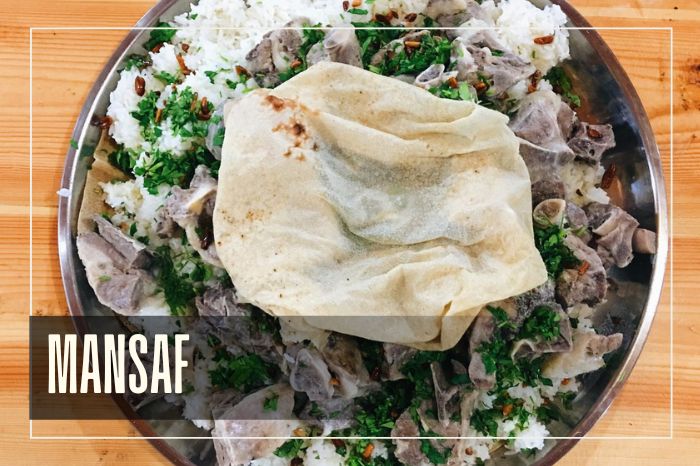 Mansaf - ẩm thực Jordan
