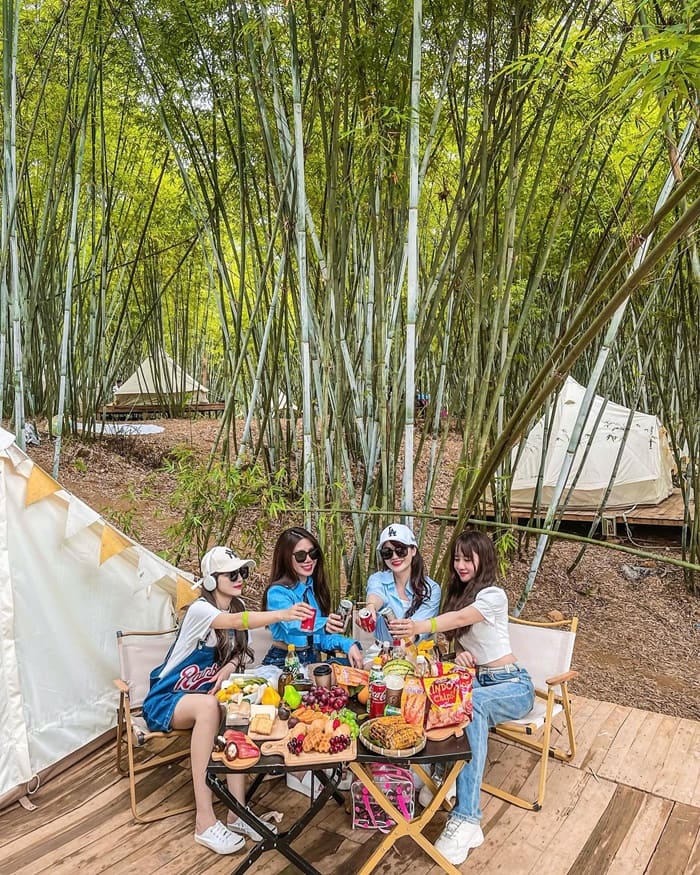 địa điểm cắm trại ở Bắc Giang - Khu du lịch cộng đồng Bản Ven