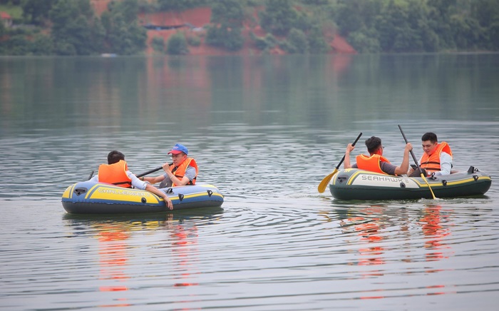 địa điểm cắm trại ở Bắc Giang - Hồ Cấm Sơn