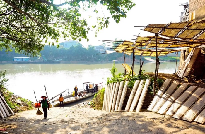 địa điểm cắm trại ở Bắc Giang - Làng Thổ Hà