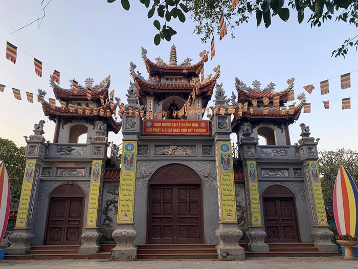 địa điểm du lịch Văn Lâm Hưng Yên - Chùa Thái Lạc