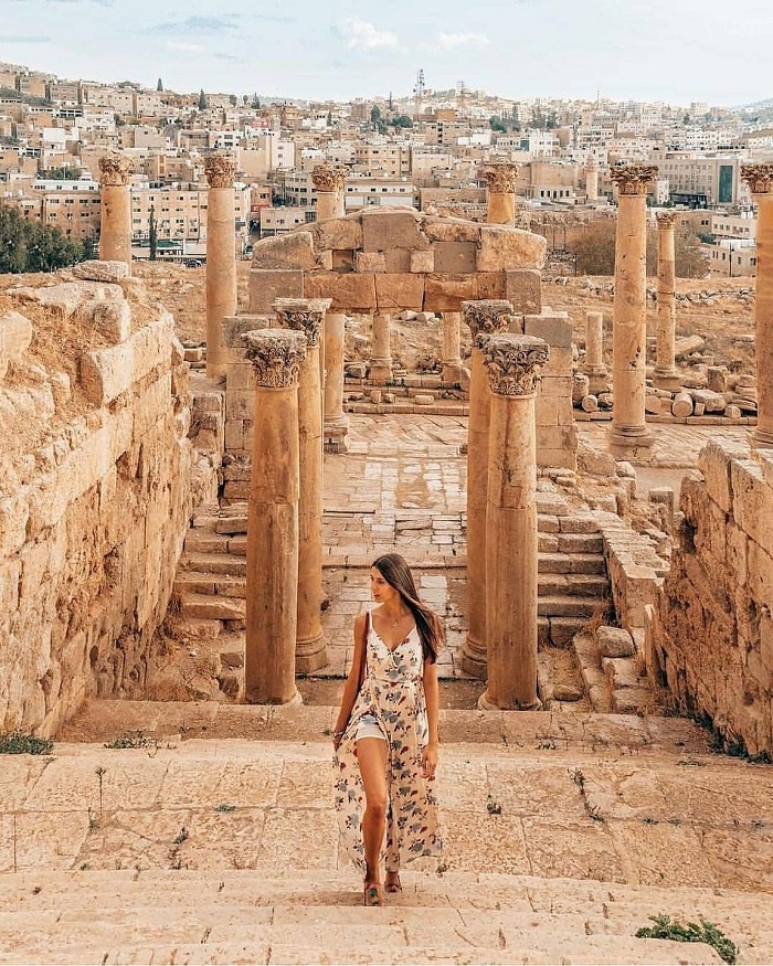 Kiến trúc Hy Lạp-La Mã phức tạp của tàn tích Jerash thực sự ngoạn mục - du lịch Jerash