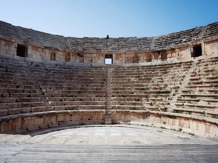 Nhà hát phía Bắc tại Jerash - du lịch Jerash
