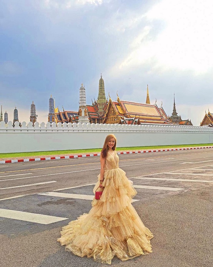 Hoàng cung Thái Lan là hoàng cung đẹp ở châu Á kiến trúc đặc sắc