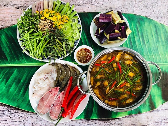 ăn đặc sản ở khu vui chơi Khang Huy  