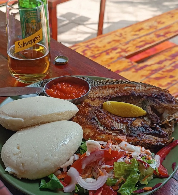 Cá Champo là món ăn ngon của châu Phi được yêu thích