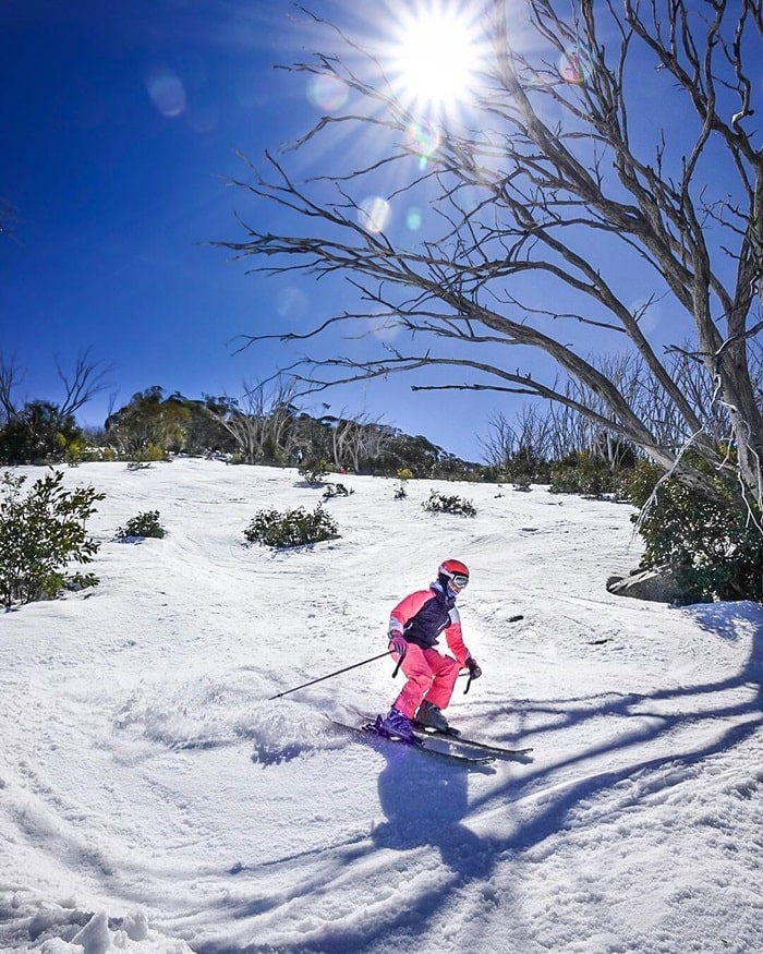 Trượt tuyết ở núi Buller Úc
