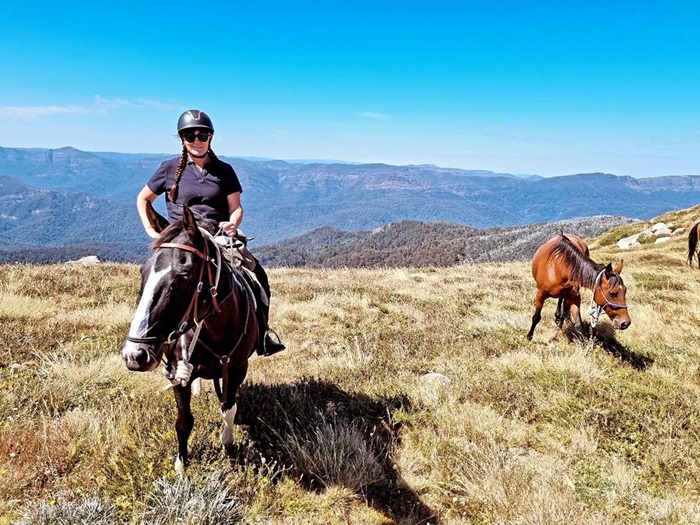 Cưỡi ngựa ở núi Buller Úc