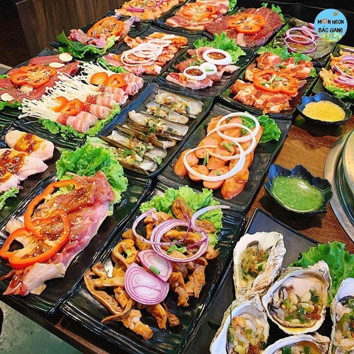 quán buffet ngon ở Bắc Giang - Jumong BBQ 