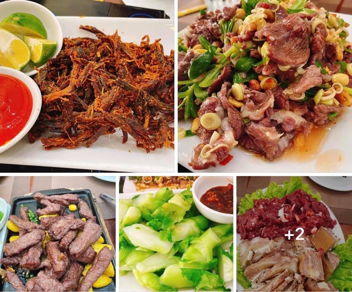 quán trâu ngon Bắc Ninh - Nhà hàng trâu tươi Trà Giang