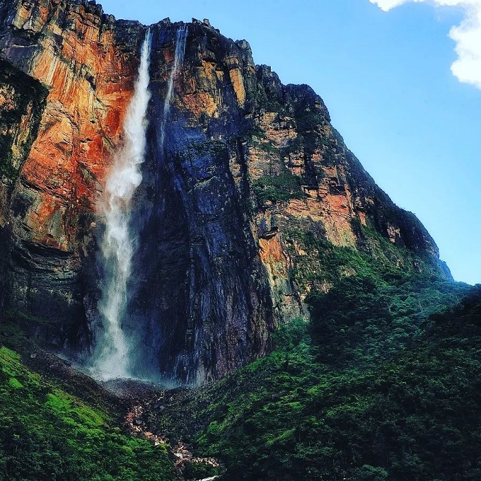 Thác Angel là thác nước đẹp ở châu Mỹ khiến du khách mê mẩn
