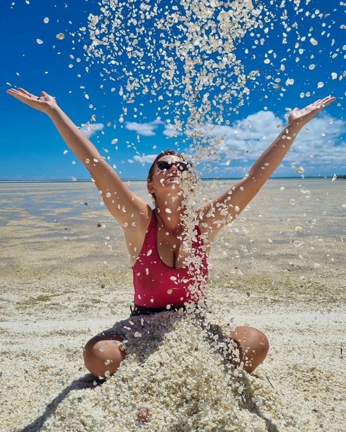 Đến Bãi biển vỏ sò là hoạt động thú vị ở vịnh Shark, Úc