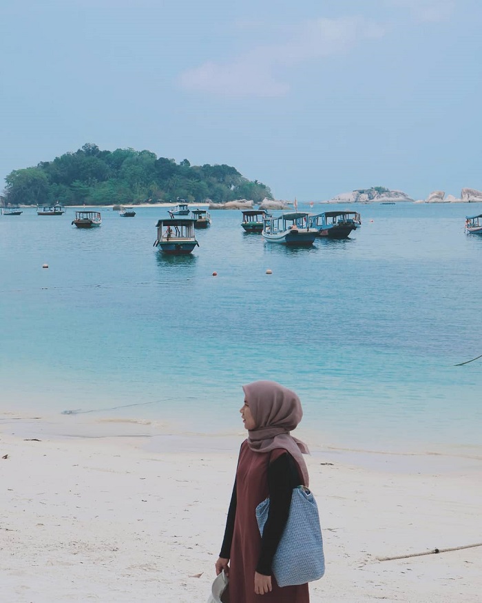 Bãi biển Tanjung Kelayang là địa điểm để tận hưởng trọn vẹn không khí tại quần đảo Belitung