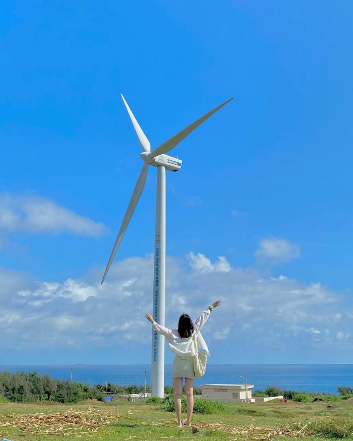 cánh đồng điện gió Phú Quý