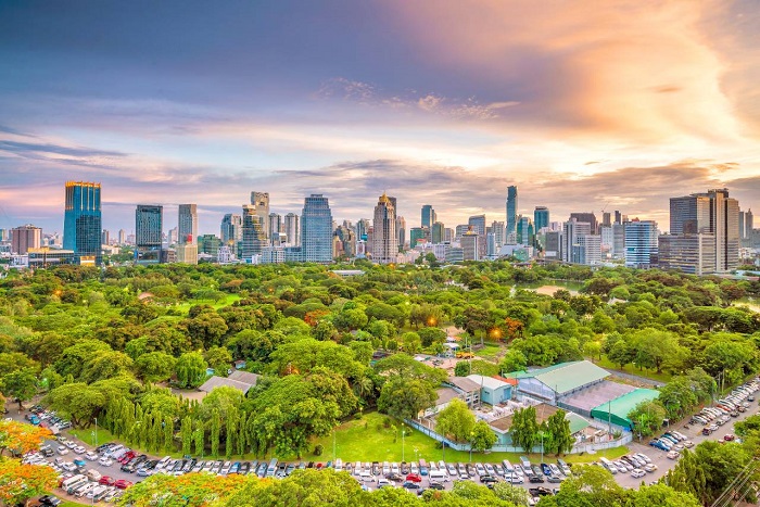 Du lịch công viên Lumphini Thái Lan
