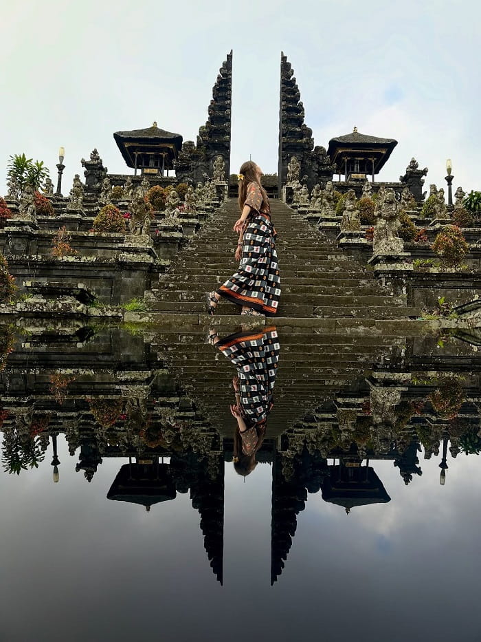 Kiến trúc của đền mẹ Pura Besakih Indonesia