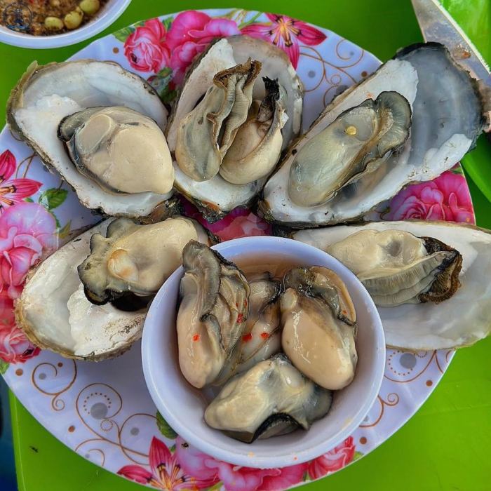 món đặc sản Vũng Tàu nổi tiếng hàu