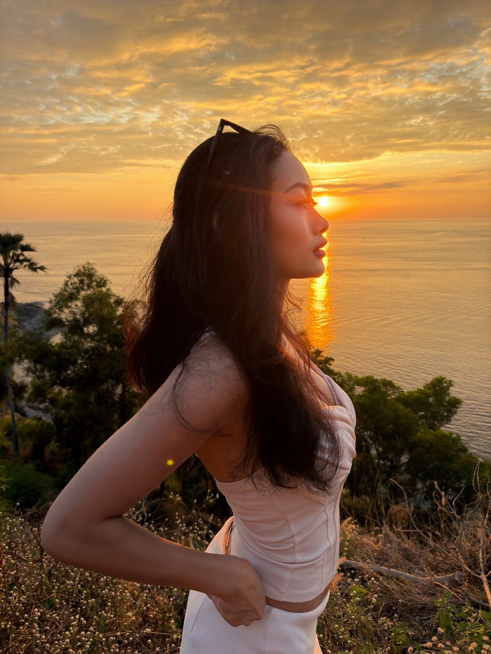 Ngắm hoàng hôn ở mũi Promthep Phuket Thái Lan