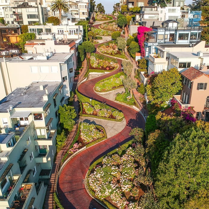 Khám phá phố Lombard San Francisco Mỹ
