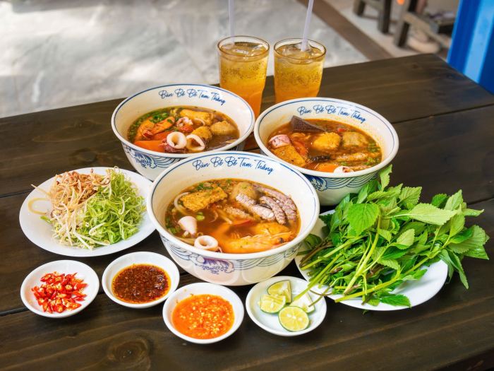 Bún Riêu Bề Bề Tam Thắng quán ăn ngon gần Bãi Sau Vũng Tàu 