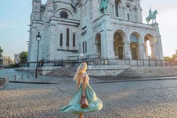 Đến vương cung thánh đường Sacre-Coeur ngắm toàn cảnh Paris tuyệt đẹp