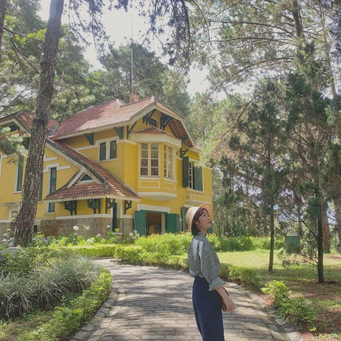 tòa lâu đài đẹp ở Đà Lạt King Palace (Dinh I)