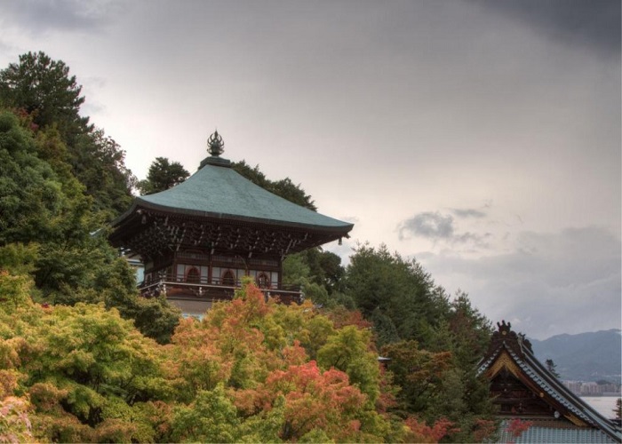 Chùa Daishoin đảo miyajima Nhật Bản