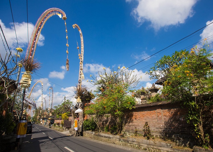 lễ hội Galungan du lịch Bali Indonesia