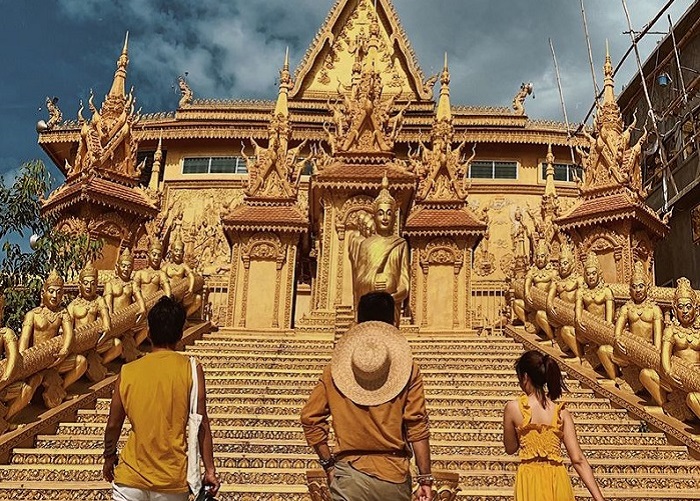 Chùa Vàng chùa Bạc - Chiêm ngưỡng kiến trúc độc đáo có 1-0-2 ở Campuchia