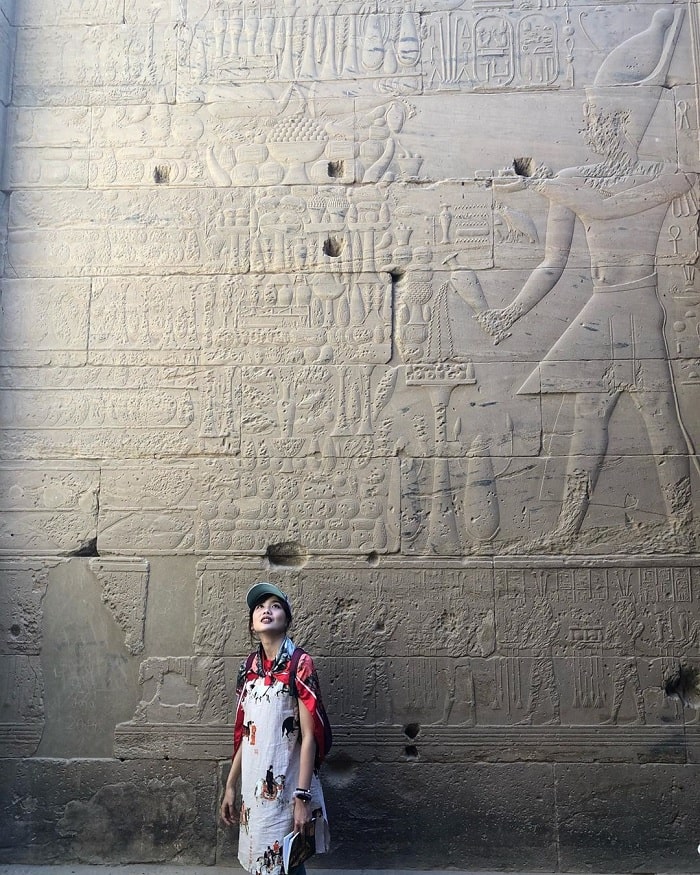 Mê mẩn nghệ thuật phù điêu tinh xảo của đền Philae Ai Cập