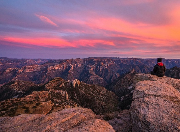 Lạc vào thế giới thiên nhiên đẹp như tranh tại hẻm núi Copper Mexico 