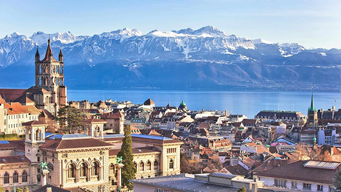 Vẻ đẹp quyến rũ của Lausanne Thụy Sĩ