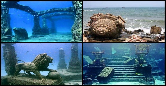 những thành cổ chìm dưới đáy biển