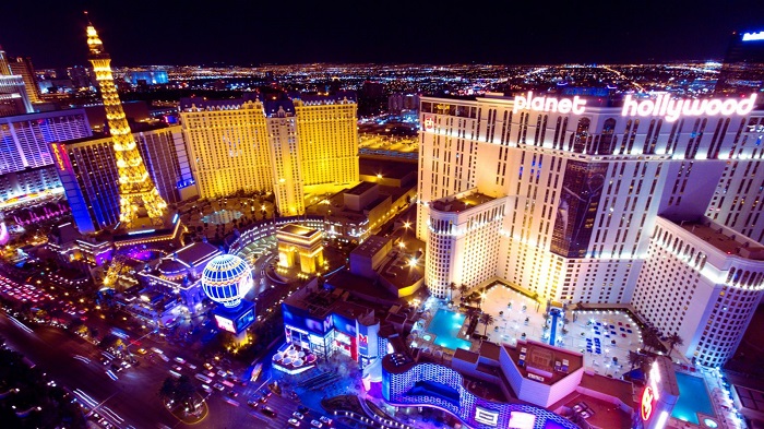 Las Vegas thành phố về đêm sôi động nhất