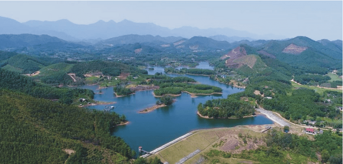 Hồ Ghềnh Chè Thái Nguyên 
