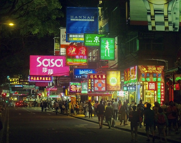 Đường Haiphong - Khu phố ẩm thực ở Hồng Kông