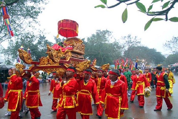 Lễ hội đền Kim Đằng là lễ hội ở Hưng yên nổi bật