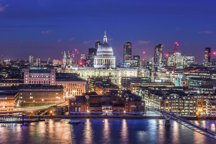 Thành phố London thành phố về đêm sôi động nhất 