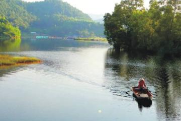 Hồ Ghềnh Chè - khu sinh thái đẹp như tranh vẽ ở Thái Nguyên
