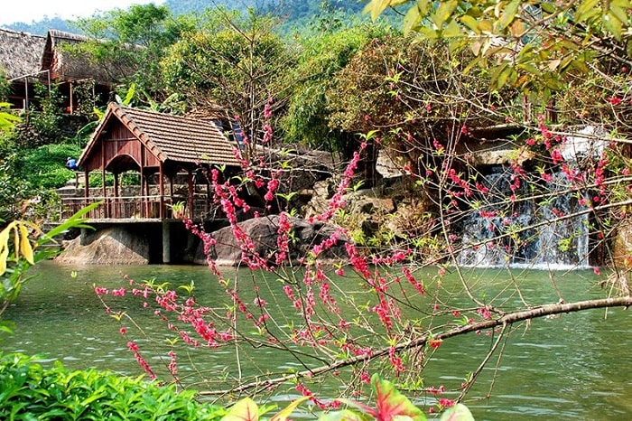 The beauty in Suoi Hoa eco-tourism area 